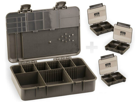 Tacklebox Pro 4-in-1 (45 vakken) 28,5 x 19,5 x 7 cm