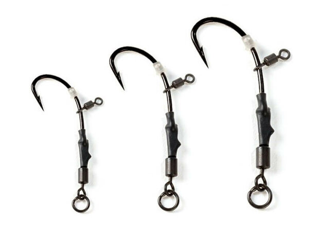 Ronnie Rig + Swivel 3 st. (Extra Carp)