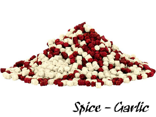 2 in 1 Turbo Pellets 3 mm | Spice - Garlic