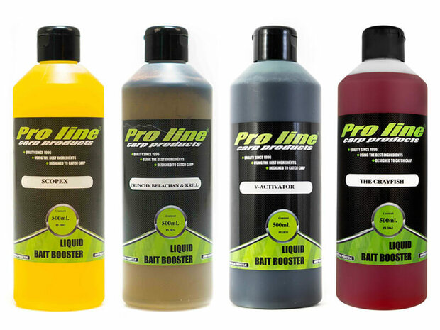 Pro Line Liquid Bait Boosters Dip 500 ml.